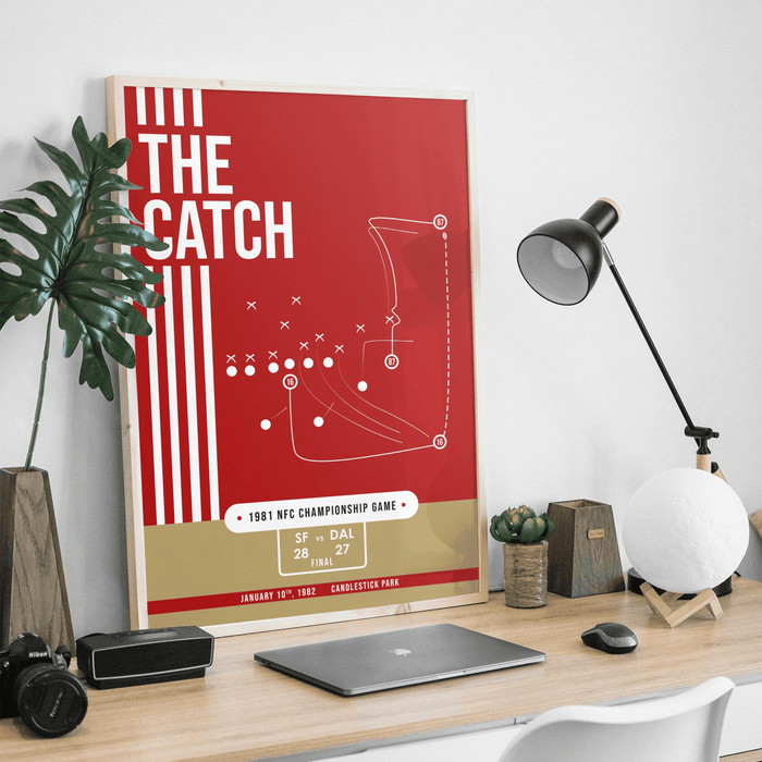 The Catch - San Fransisco 49:ers Poster